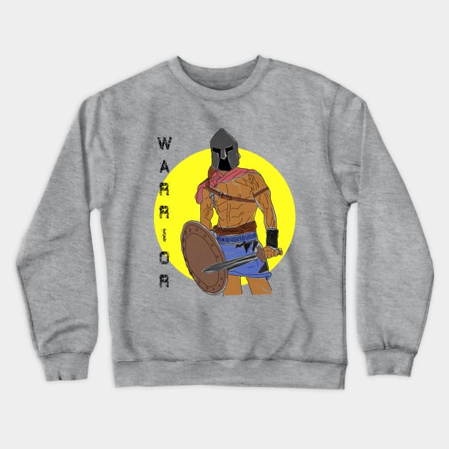 Warrior Crewneck Sweatshirt by djmrice